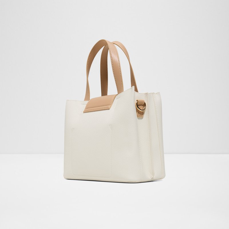 Aldo satchel torbica za nošenje u ruci ili na ramenu CALIORA SYN MIX MAT - bež 3