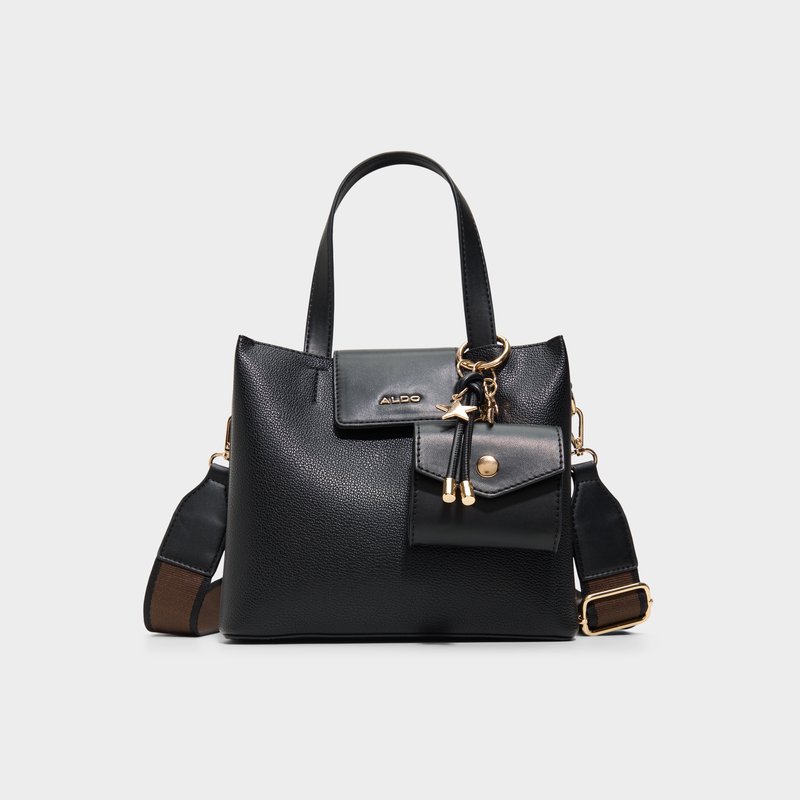 Aldo satchel torbica za nošenje u ruci ili na ramenu CALIORA SYN MIX MAT - crna 1