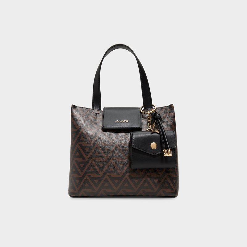 Aldo satchel torbica za nošenje u ruci ili na ramenu CALIORA SYN MIX MAT - smeđa 1