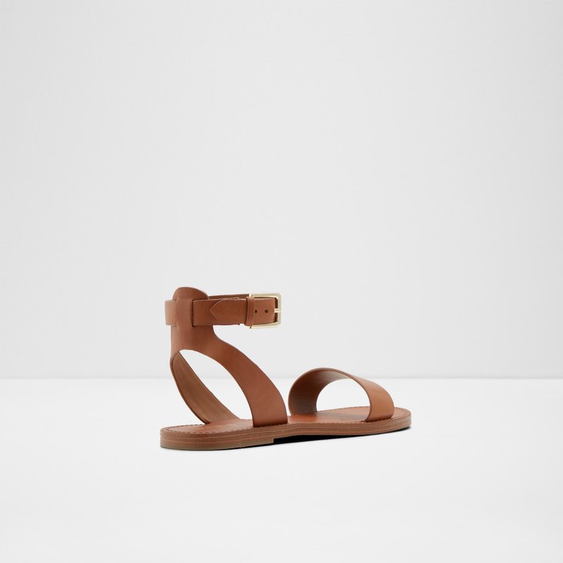Aldo ravne sandale CAMPODORO LEA SMOOTH - smeđa 3