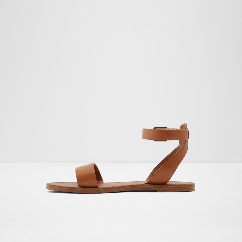 Aldo ravne sandale CAMPODORO LEA SMOOTH - smeđa 2