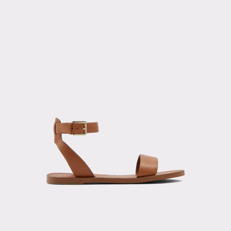 Aldo ravne sandale CAMPODORO LEA SMOOTH - smeđa 1