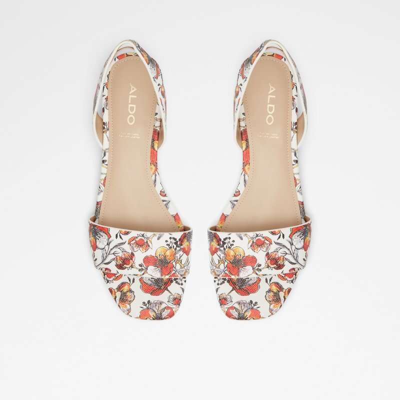 Aldo sandale na nisku petu CANDAL SYN PRINT - multicolor 5