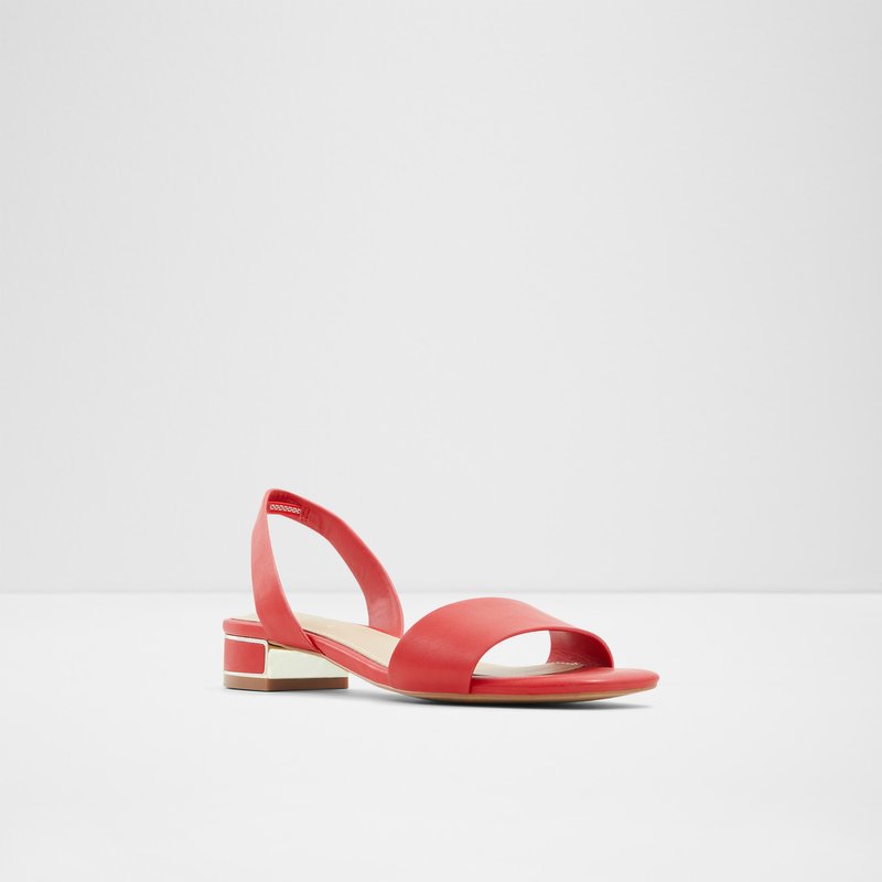 Aldo sandale na nisku petu CANDAL SYN SMOOTH - crvena 4