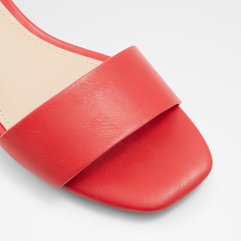 Aldo sandale na nisku petu CANDAL SYN SMOOTH - crvena 5