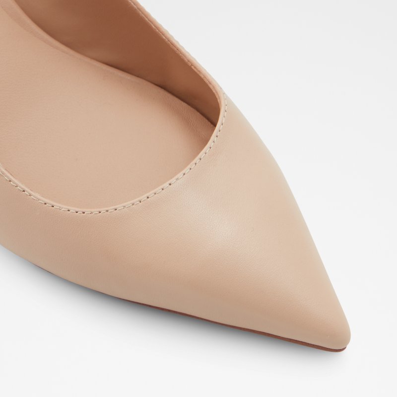 Aldo cipele na srednje visoku petu CARABEDAR LEA SMOOTH - bež 4