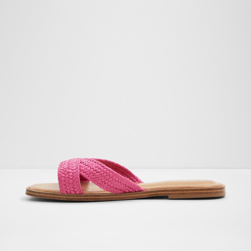 Aldo natikače CARIA TEX RAFFIA - ružičasta 2