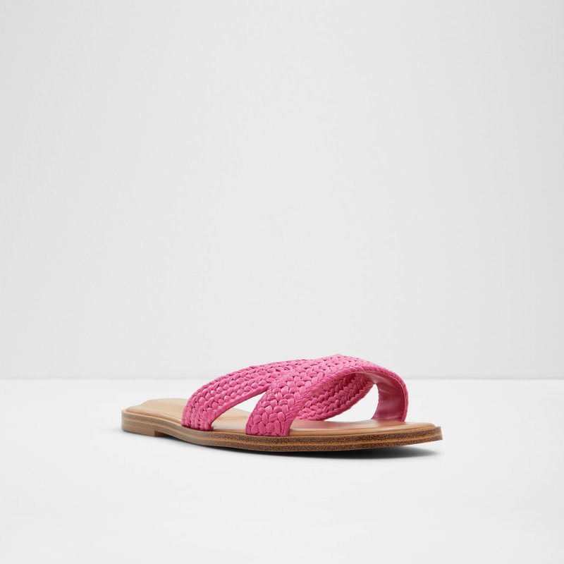 Aldo natikače CARIA TEX RAFFIA - ružičasta 3