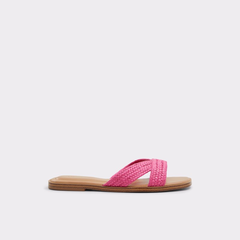 Aldo natikače CARIA TEX RAFFIA - ružičasta 1