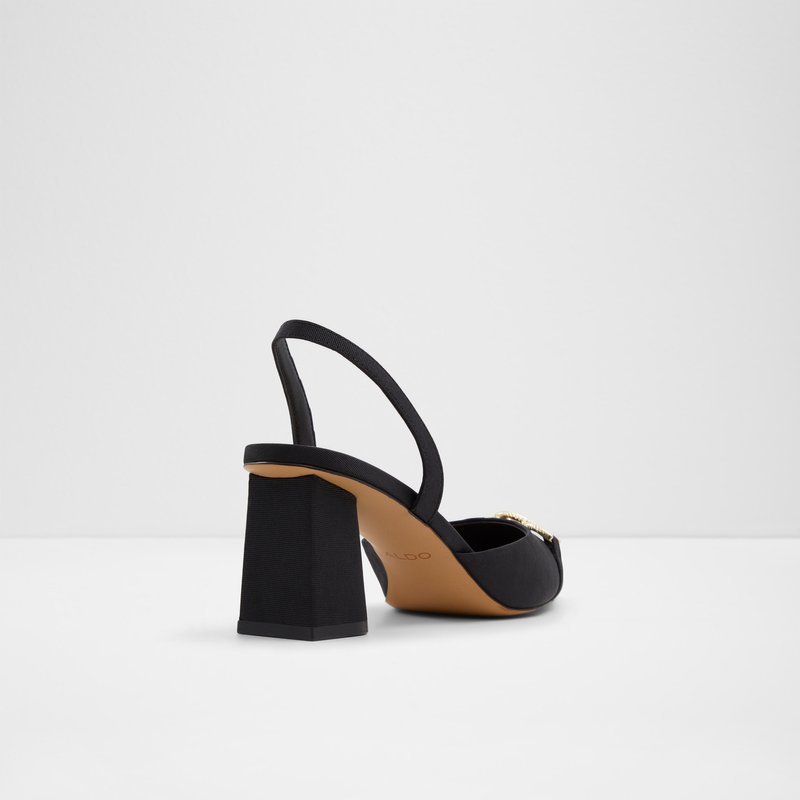 Aldo cipele na srednje visoku petu CARNFORTH TEX GROSGRAIN - crna 6