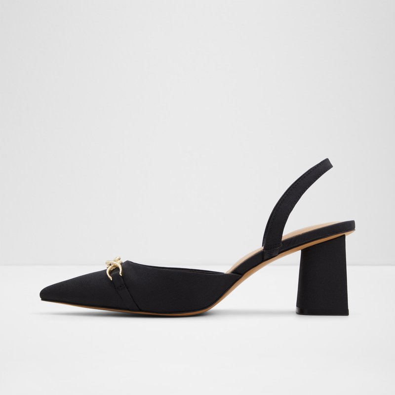 Aldo cipele na srednje visoku petu CARNFORTH TEX GROSGRAIN - crna 2