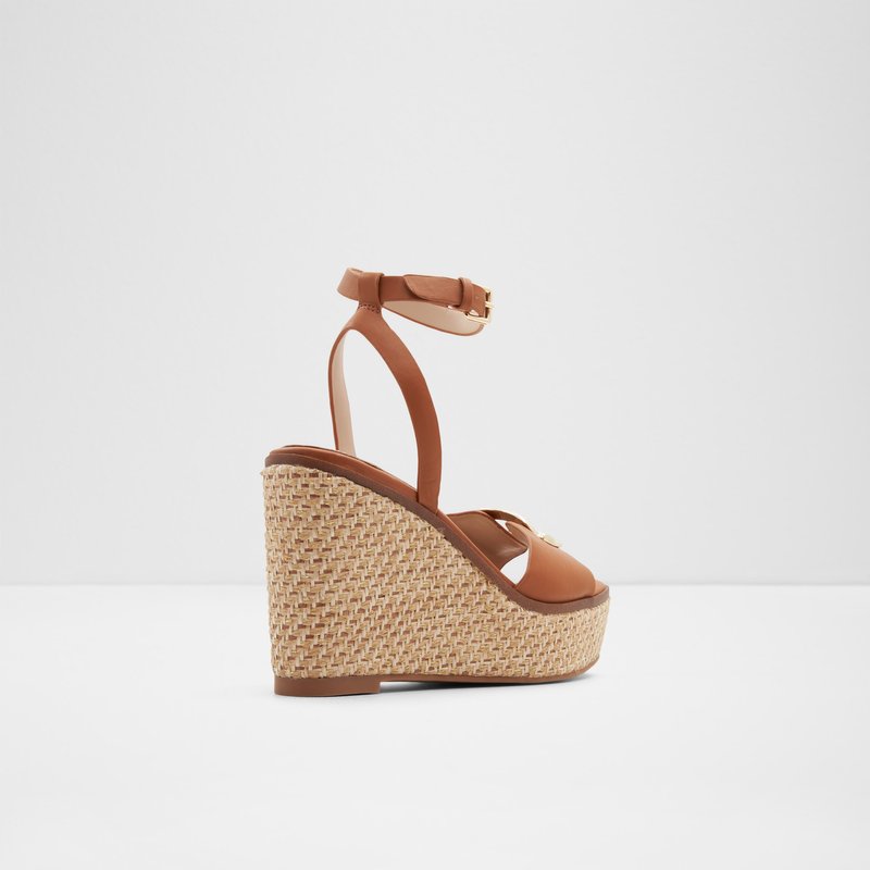 Aldo espadrile na punu petu CARRABRIRIA SYN SMOOTH - smeđa 6