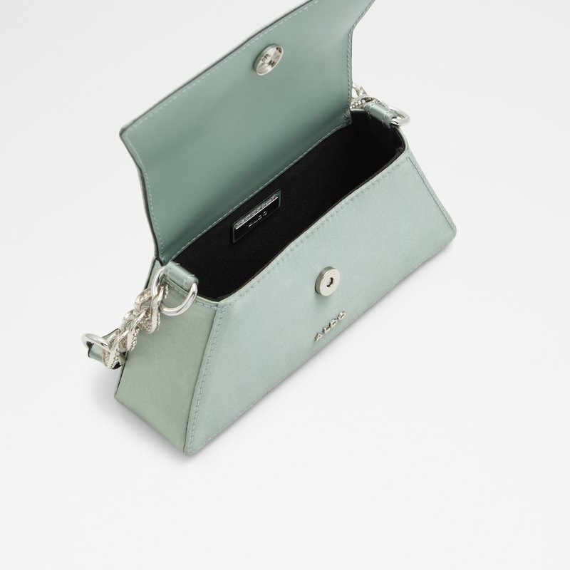 Aldo torbica za nošenje u ruci CARRE TEX SATIN - zelena 4