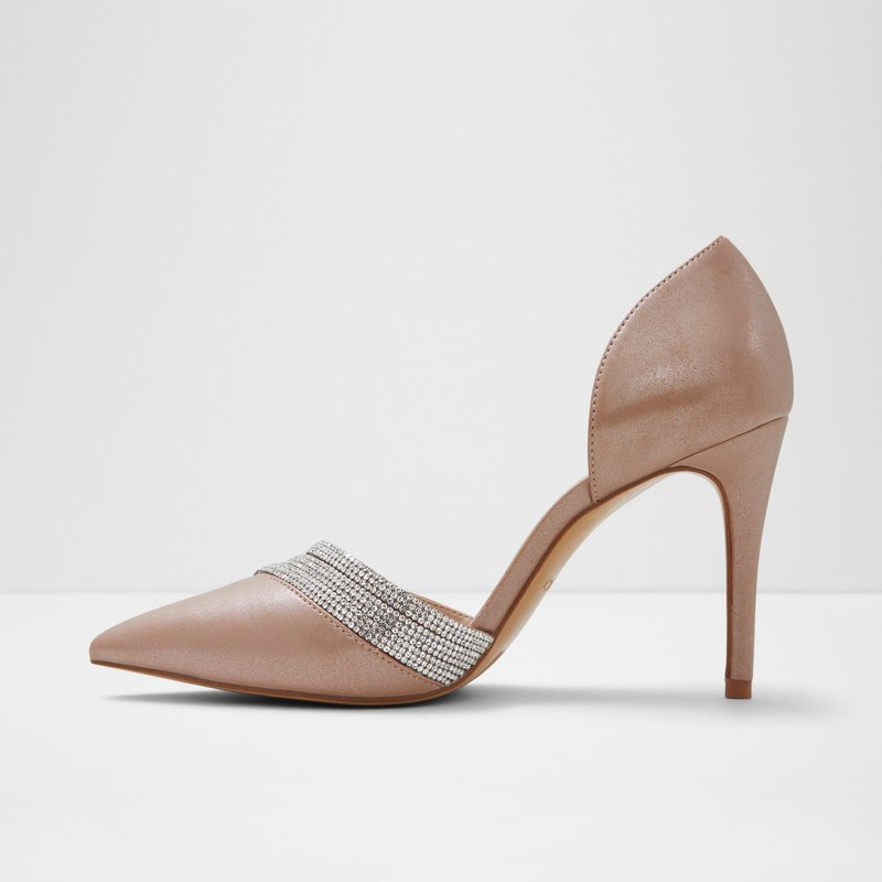 Aldo salonke na srednje visoku petu CARYY SYN METALLIC - smeđa 4