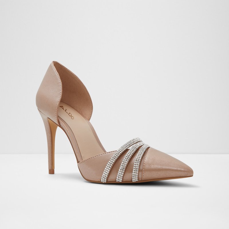 Aldo salonke na srednje visoku petu CARYY SYN METALLIC - smeđa 5