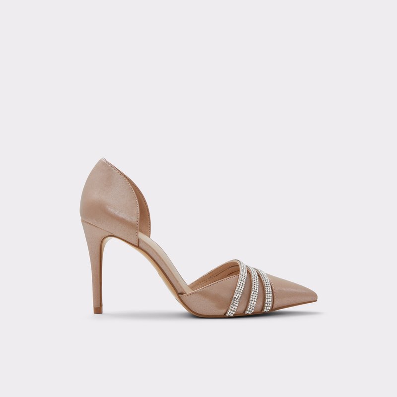 Aldo salonke na srednje visoku petu CARYY SYN METALLIC - smeđa 1