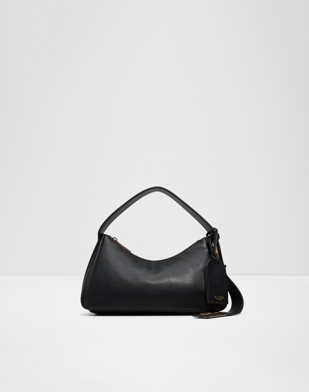 Aldo torbica za nošenje na ramenu ili u ruci CCHARLAUTTE SYN MIX MAT - crna