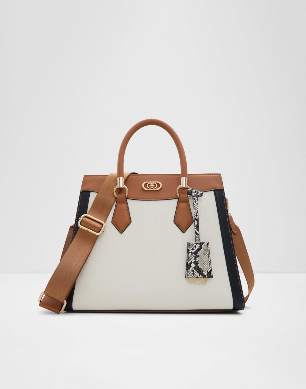 Aldo satchel torbica za nošenje u ruci ili na ramenu CHENOA SYN MIX MAT - multicolor