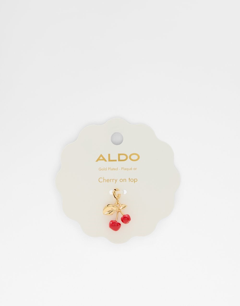 Aldo privjesak za ogrlicu CHERRYSWEET - crvena