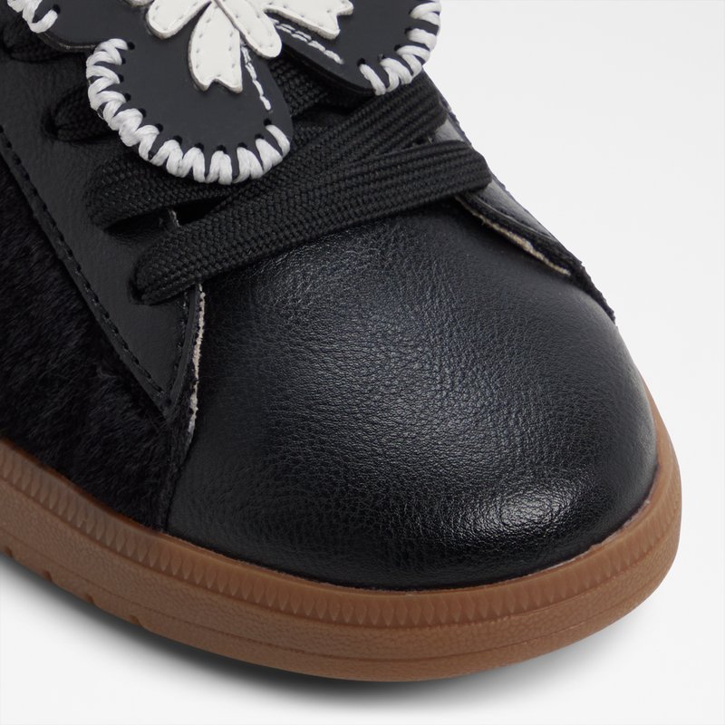 Aldo ženske tenisice CHICSNEAKER2 SYN PONY HAIR - crna 4