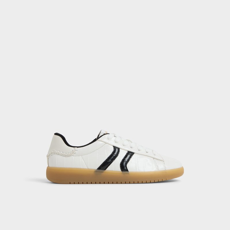 Aldo ženske tenisice CHICSNEAKER2 SYN EMB CROCO - bijela 1