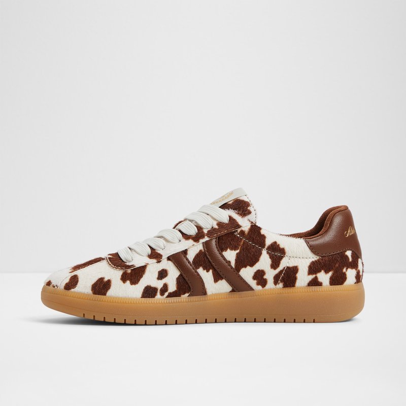 Aldo ženske tenisice CHICSNEAKER LEA PONY HAIR - smeđa 4