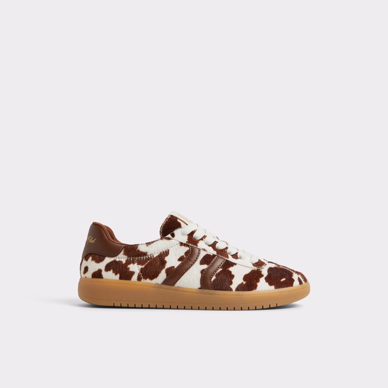 Aldo tenisice CHICSNEAKER LEA PONY HAIR - smeđa 1