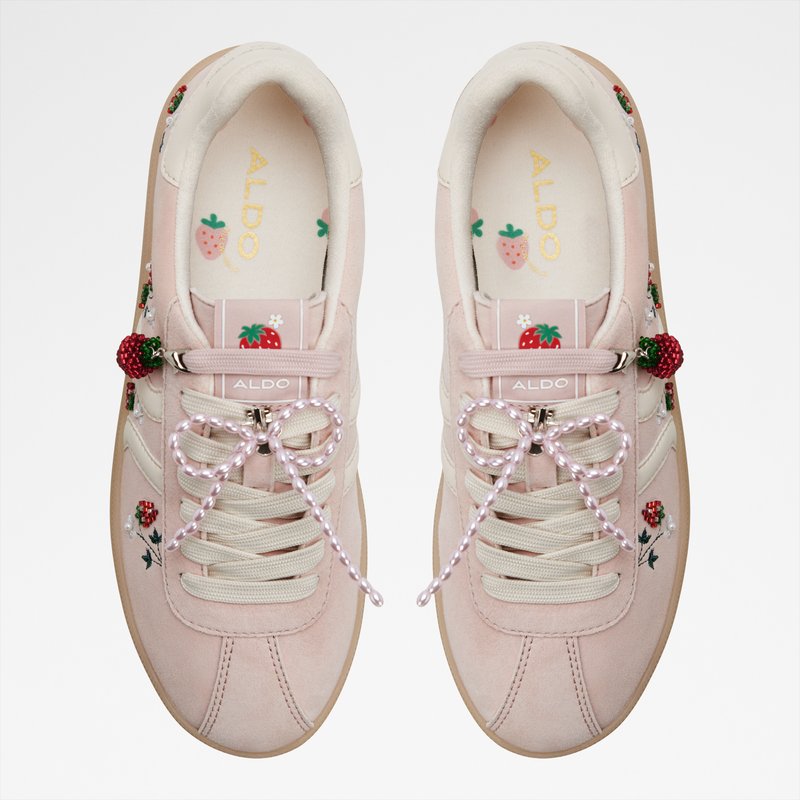 Aldo ženske tenisice CHICSNEAKER LEA SUEDE - ružičasta 5