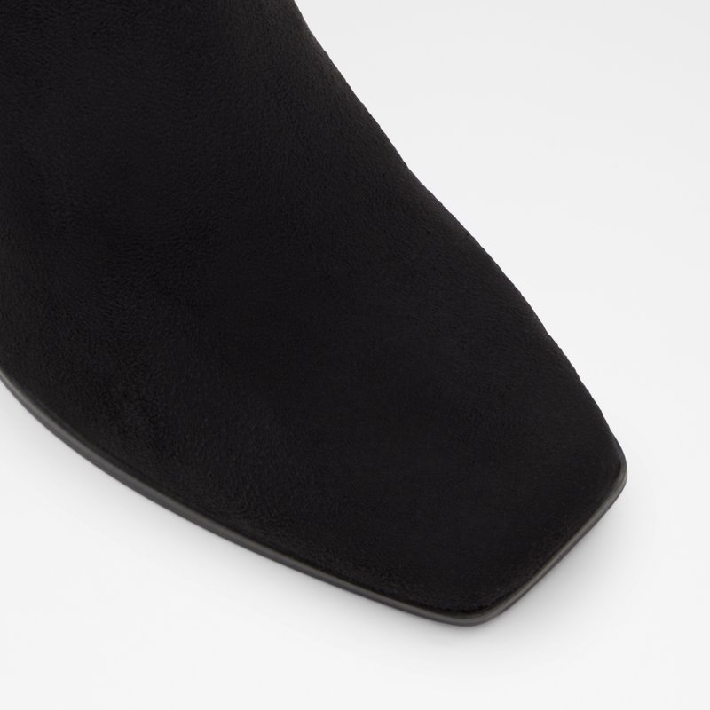 Aldo čizme preko koljena CHOAN TEX MICROFIBRE - crna 4
