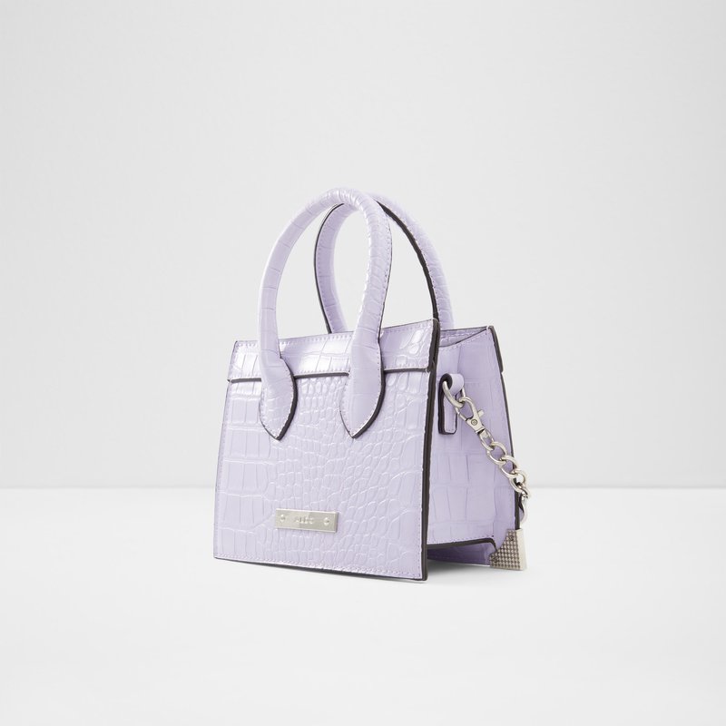 Aldo torba za nošenje u ruci CHOHAMAS SYN EMB CROCO - ljubičasta 2