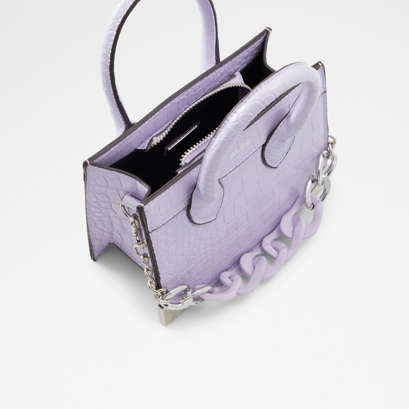 Aldo torba za nošenje u ruci CHOHAMAS SYN EMB CROCO - ljubičasta 3