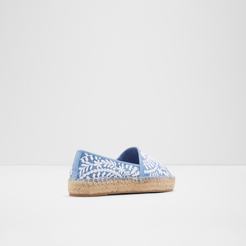 Aldo plave ženske espadrile s izvezenim detaljima CINCO TEX CANVAS - plava 2