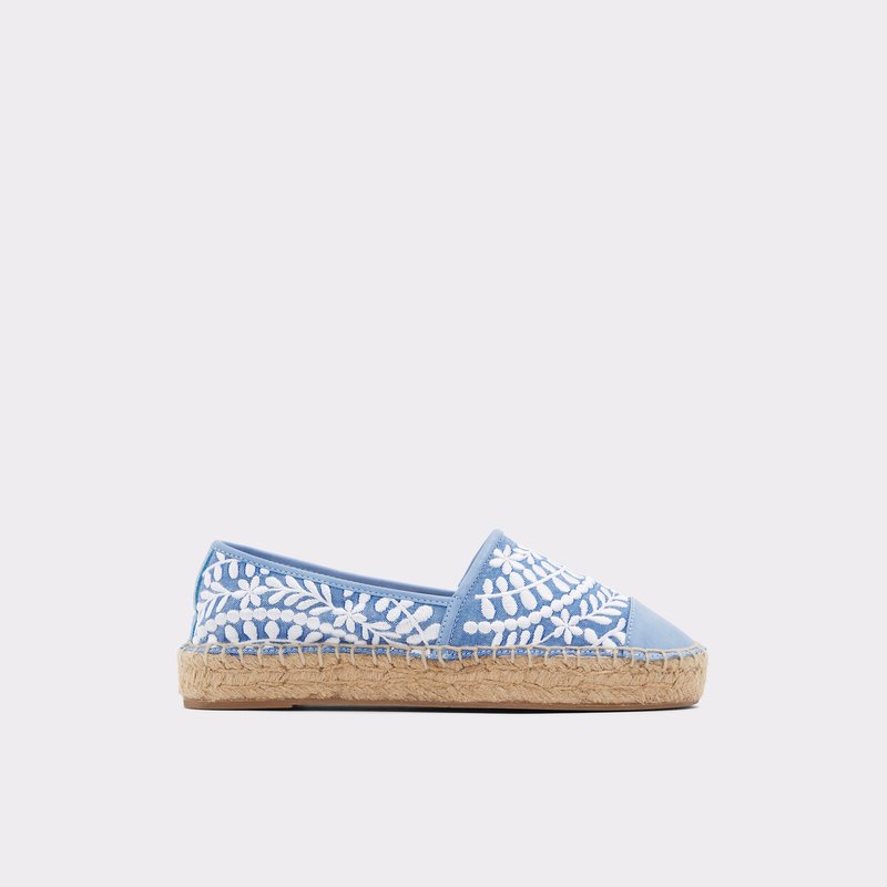 Aldo plave ženske espadrile s izvezenim detaljima CINCO TEX CANVAS - plava 1