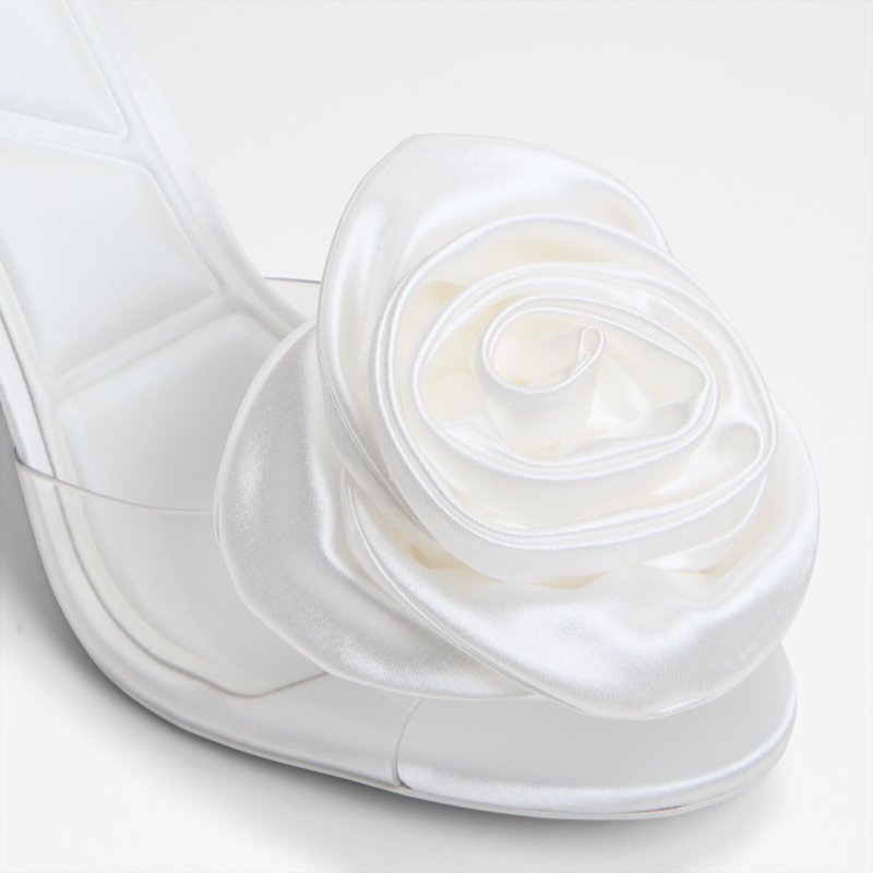 Aldo disney x aldo natikače na visoku petu CINDERELLAMULE SYN CLEAR TPU - bijela