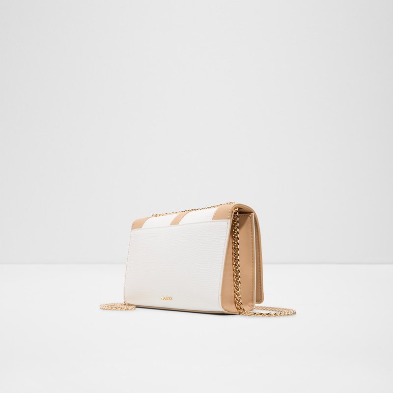 Aldo torbica za nošenje na ramenu CLAIRISSIA SYN MIX MAT - bijela 3
