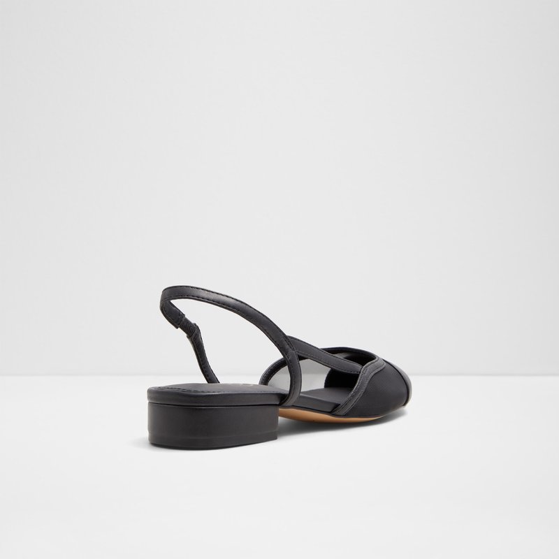 Aldo balerinke CLEMENTINNE TEX MESH - crna 2