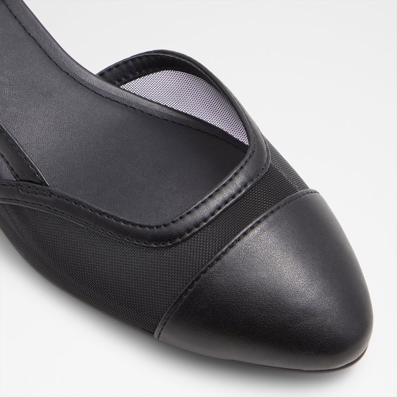 Aldo balerinke CLEMENTINNE TEX MESH - crna 6