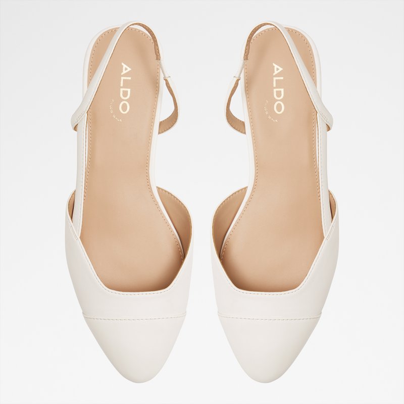 Aldo balerinke CLEMENTINNE SYN SMOOTH - bijela 6