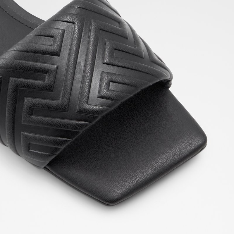 Aldo natikače CLEONA SYN EMBOSSED - crna 5