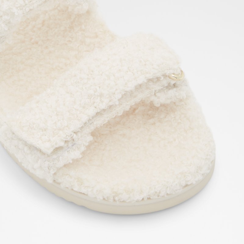 Aldo papuče CLOUD TEX FAUX FUR - bijela 4