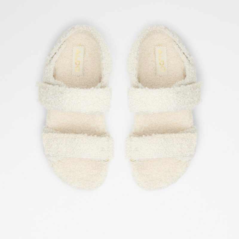 Aldo papuče CLOUD TEX FAUX FUR - bijela 5