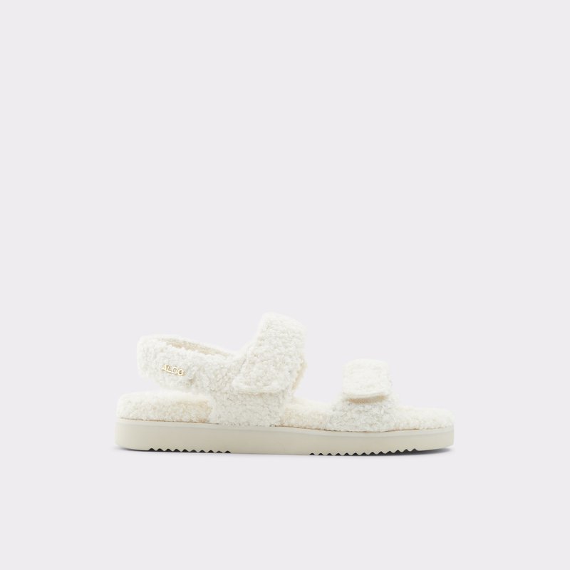 Aldo papuče CLOUD TEX FAUX FUR - bijela 1