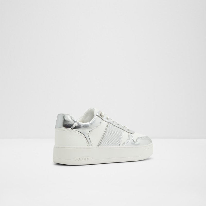 Aldo tenisice CLUBHOUSE-L SYN MIX MAT - srebrna 2