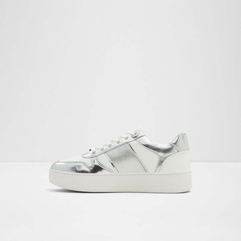 Aldo tenisice CLUBHOUSE-L SYN MIX MAT - srebrna 4