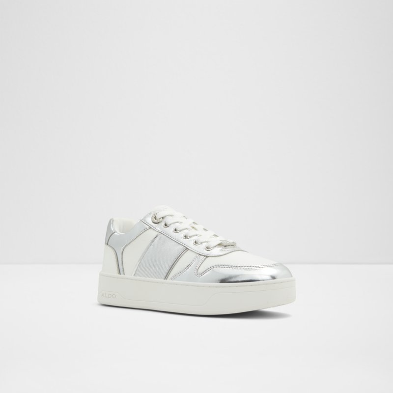 Aldo tenisice CLUBHOUSE-L SYN MIX MAT - srebrna 3