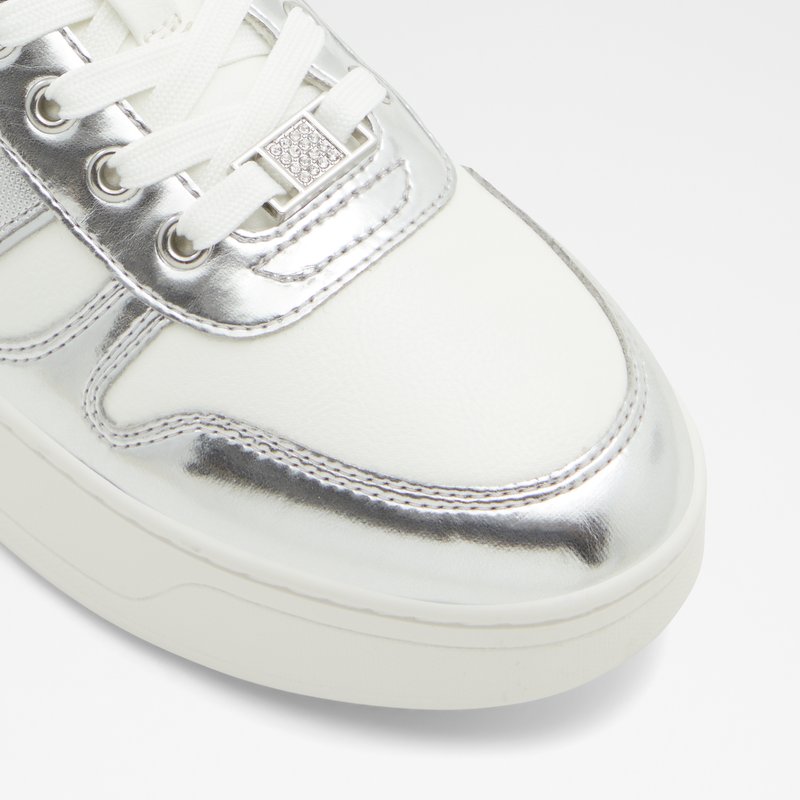 Aldo tenisice CLUBHOUSE-L SYN MIX MAT - srebrna 5