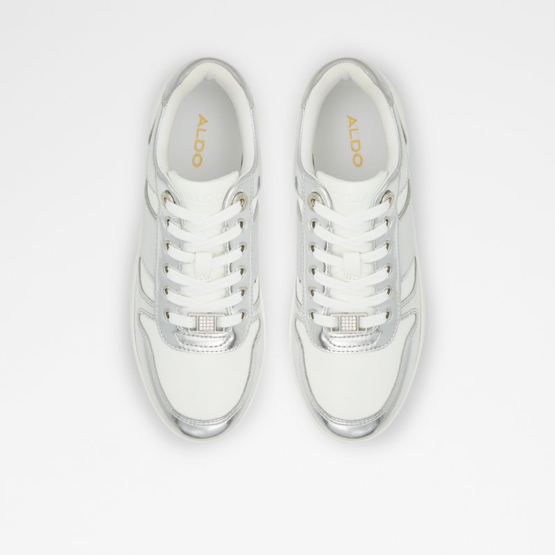 Aldo tenisice CLUBHOUSE-L SYN MIX MAT - srebrna 6