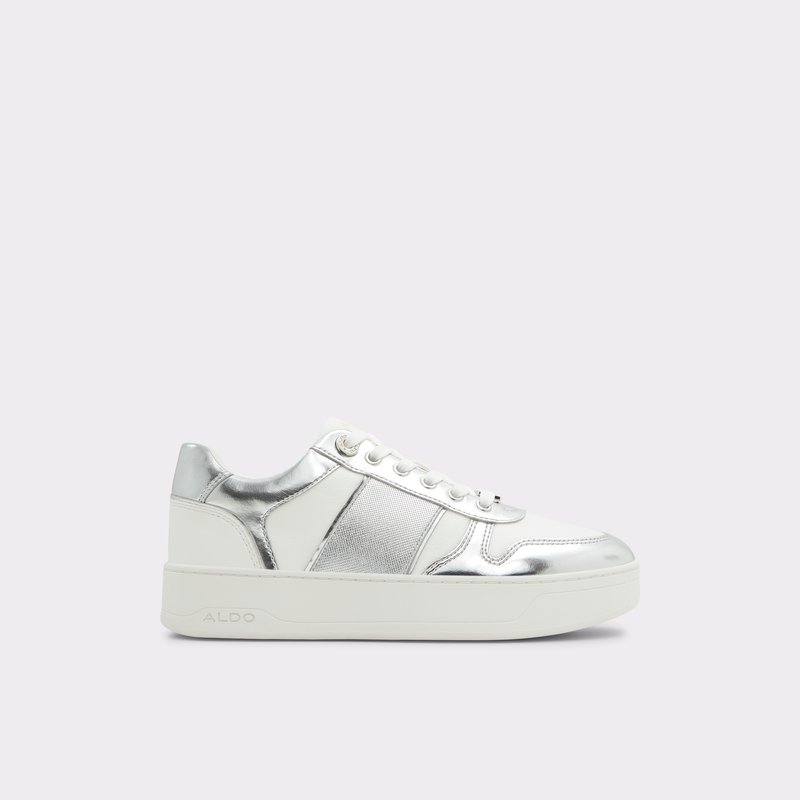 Aldo tenisice CLUBHOUSE-L SYN MIX MAT - srebrna 1