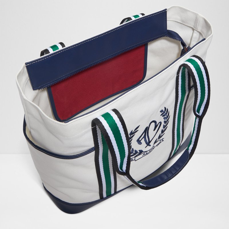 Aldo velika tote torba CLUBTOTE TEX MIX MAT - bijela