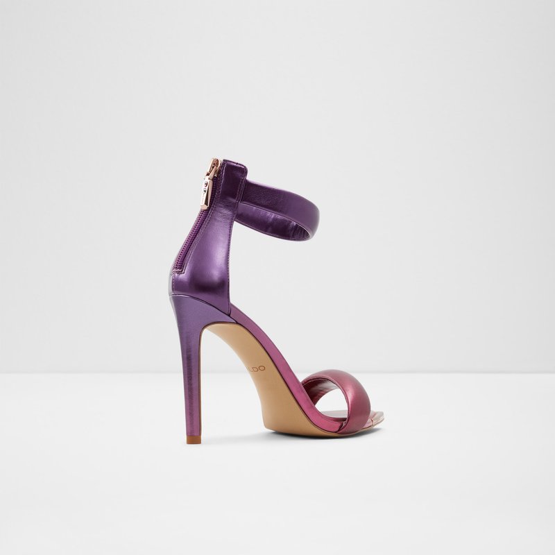 Aldo sandale na visoku petu CONTESA SYN METALLIC - multicolor 2